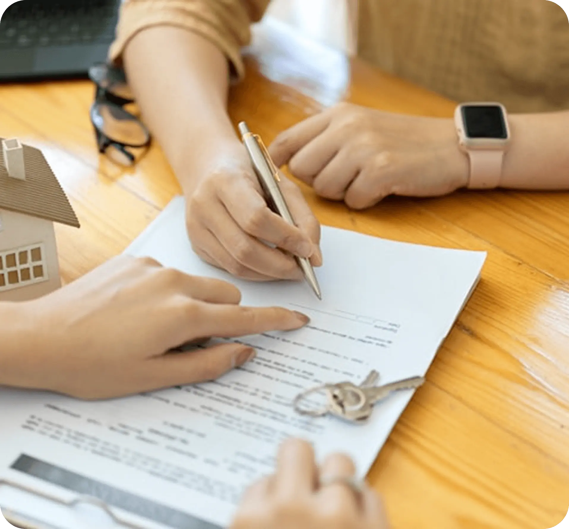 Land agreement paperwork